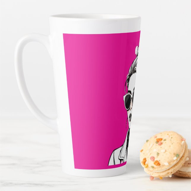 Raiders Girl Milchtasse (Beispiel)