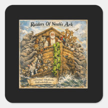 Raiders of Noah’s Ark Cartoon von Rick London