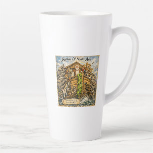 Raiders of Noahs Arche Cartoon von Rick London Milchtasse