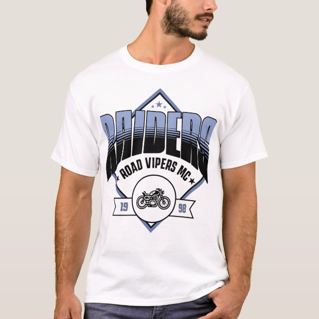 Raiders Road Vipers MC T-Shirt (Vorderseite)