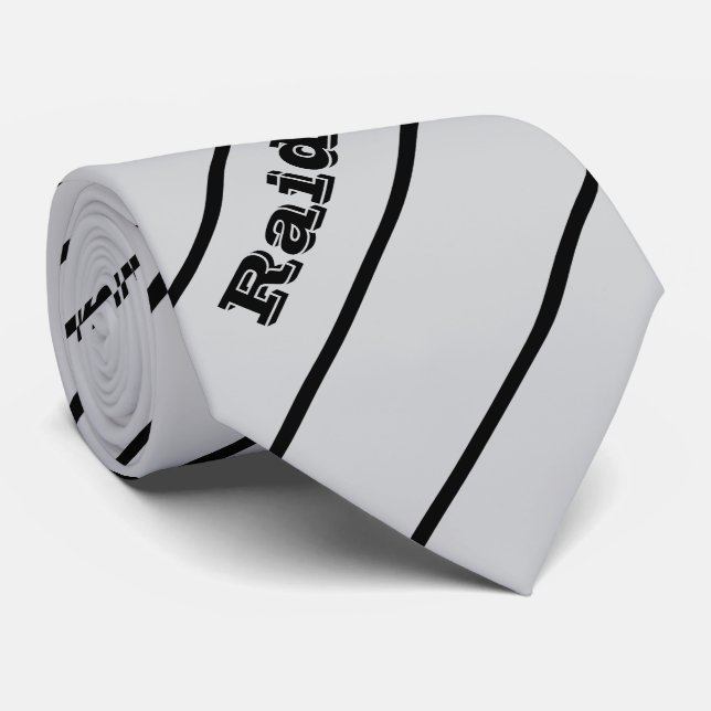 Raiders Sport Team NeckTie Krawatte (Gerollt)