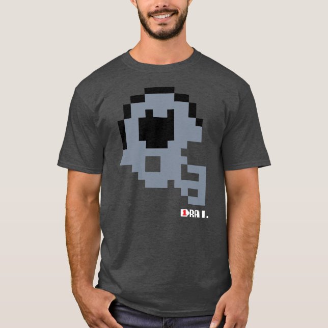 Raiders Tecmo Bowl Helmet T - Shirt (Vorderseite)