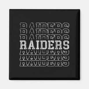 Raiders Vintage-Geschenk für Männer Frauen Jungen Magnet