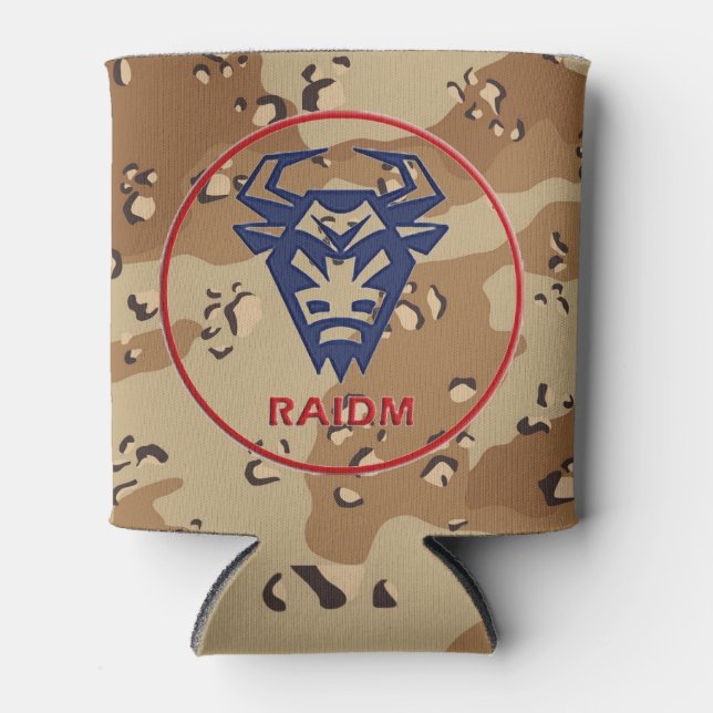 RAIDM Wüstensturm kann kühler werden Dosenkühler (Vorderseite)