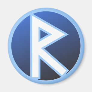 Raido Fahrrune Magnet