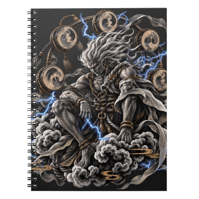 Raijin Bleu Notizblock (Vorderseite)