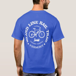 Rail Trail der Insellinie (Radfahren) T-Shirt