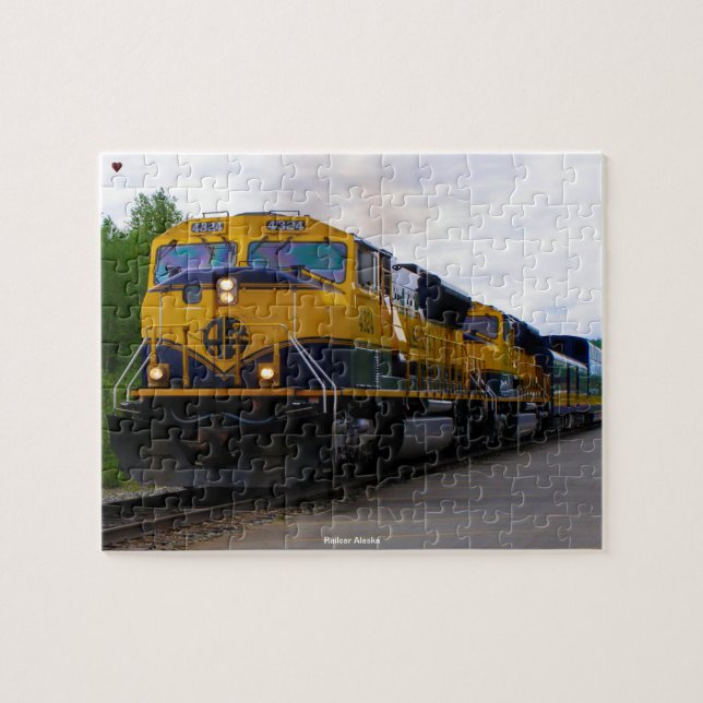 Railcar Alaska Puzzle (Horizontal)