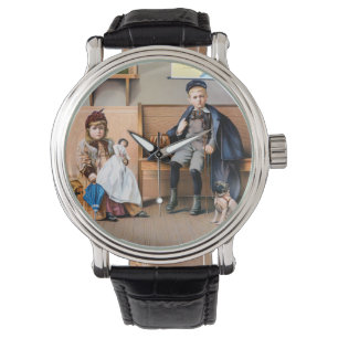 RAILROAD POSTER 1898 ARMBANDUHR