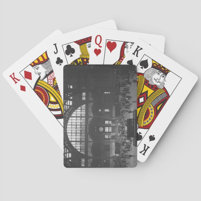 Railroad Station Spielkarten (Rückseite)