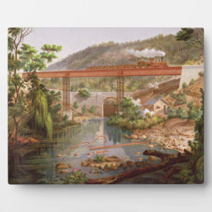 Railway Bridge at Atoyac, from 'Album of the Mexic Fotoplatte