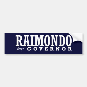 RAIMONDO FÜR GOUVERNEUR 2014 AUTOAUFKLEBER