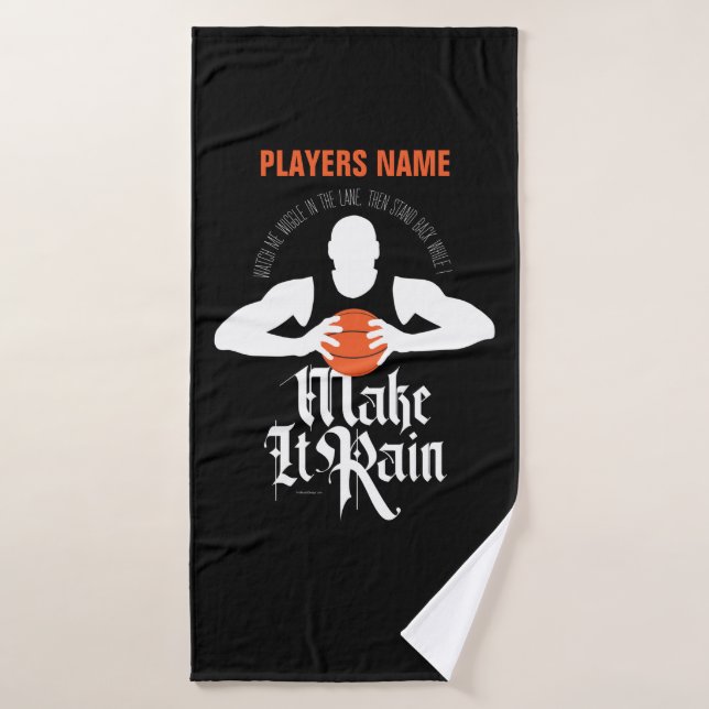 Rain (Basketball) Badetuch machen Badehandtuch (Badehandtuch)