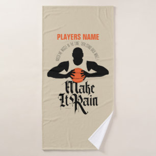 Rain (Basketball) Badetuch machen Badehandtuch