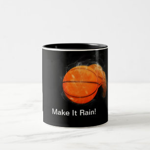 Rain Basketball individuell einstellbar Zweifarbige Tasse