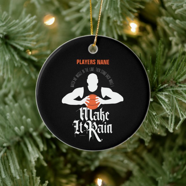 Rain (Basketball) Keramik Keramik Ornament (Baum)