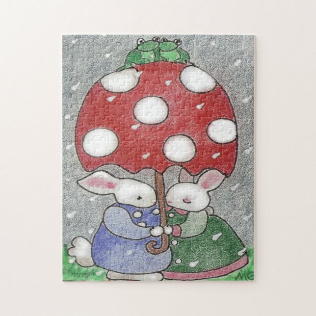 Rain bunny puzzle (Vertikal)