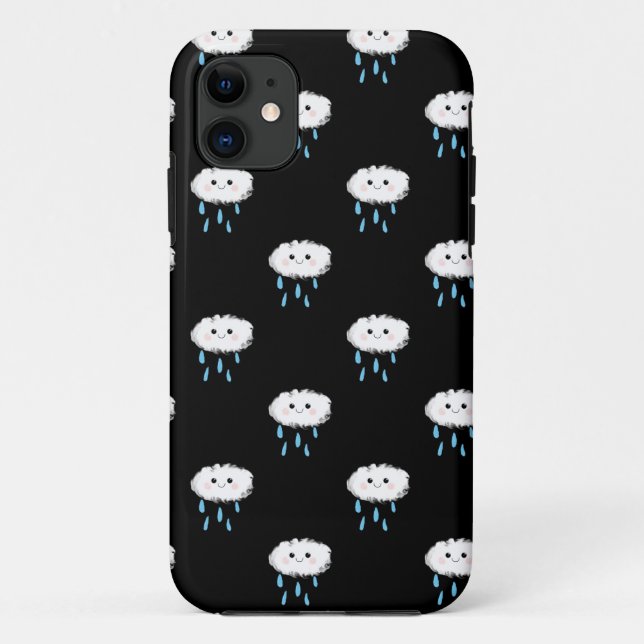 Rain Cloud Phone Case (Rückseite)