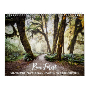 Rain Forest ・ Olympic National Park, Washington Kalender