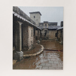 Rain in the Courtyard of San Felipe de Lara Puzzle