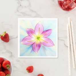 Rain Lily Napkins Serviette