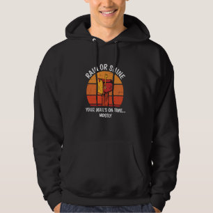 Rain or Shine Postarbeiter Post Büro Humor Mail Hoodie
