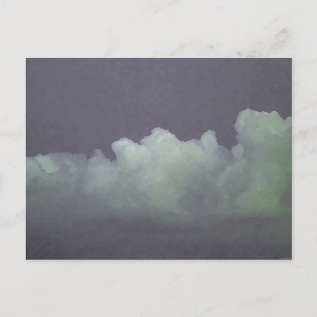 "Rain Puffs" - Postkarte (Vorderseite)