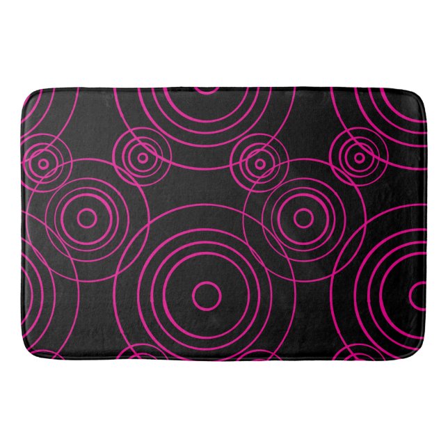 Rain Ripples Muster Badematte (Vorderseite)