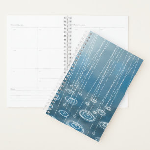 Rain Storm Blue Planer