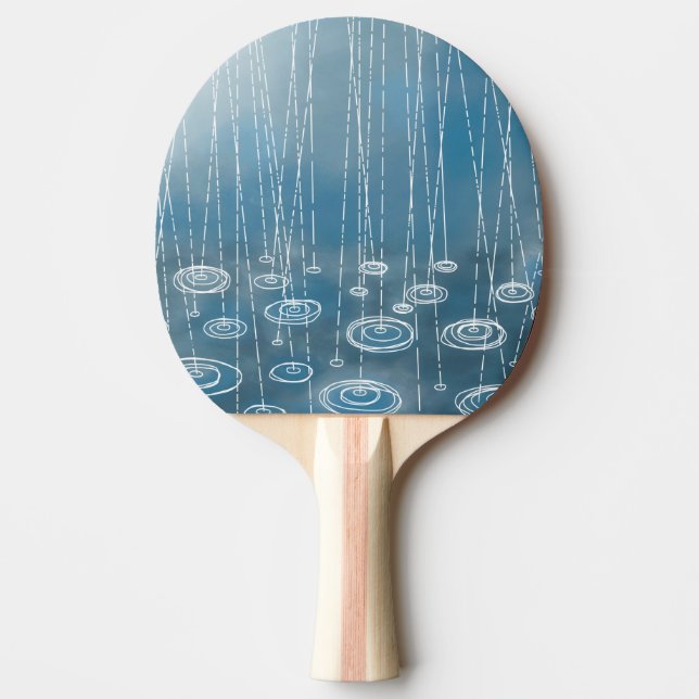 Rain Storm Blue Tischtennis Schläger (Vorderseite)
