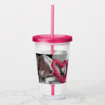 Rain the Weimaraner Dog - Acrylic Tumbler