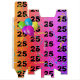 Rainbow 25. Birthday Balloons Weinkasten Weinbox (Ungefaltet)