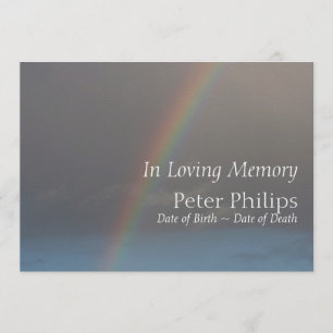 Rainbow 2 Ankündigung des Beerdigungsdienstes