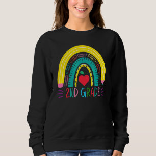 Rainbow 2. Klasse, zweiter Rang, zurück nach Schoo Sweatshirt