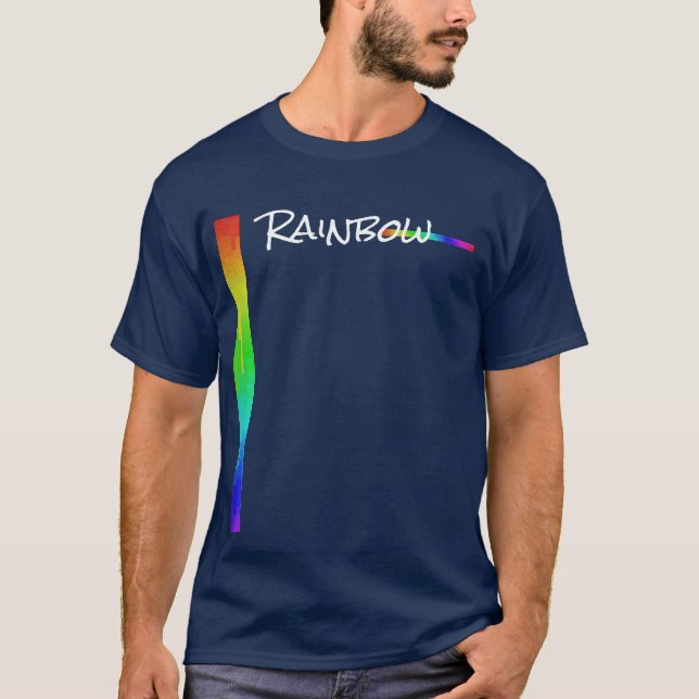 Rainbow-2-T-Shirt T-Shirt (Vorderseite)