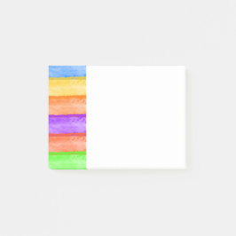 Rainbow 4x3 Post It Notes Post-it Klebezettel