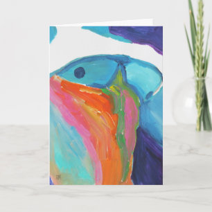 Rainbow Abs. greeting card Karte