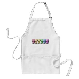 Rainbow Abs Schürze