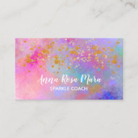*~* Rainbow Abstrakt Gold Sparkle Glitzer