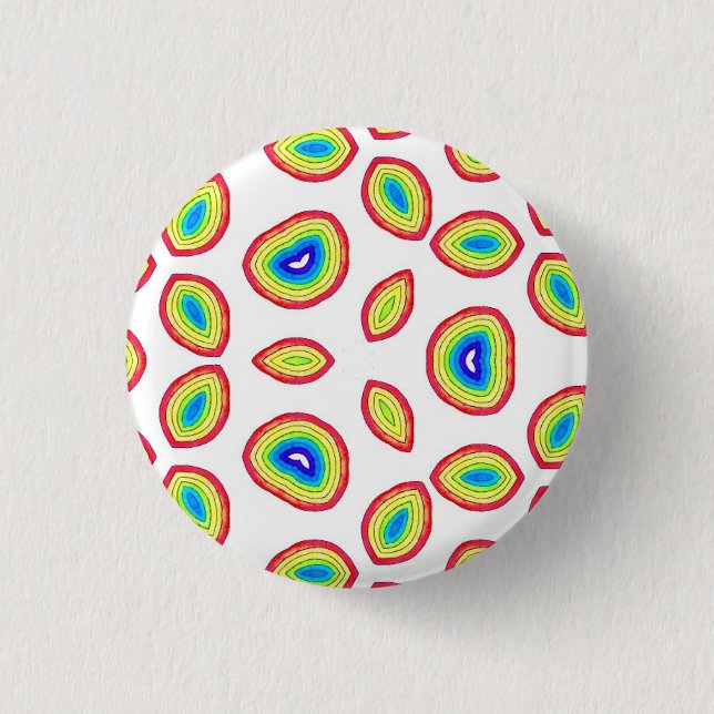 Rainbow Abzeichen Button (Vorderseite)