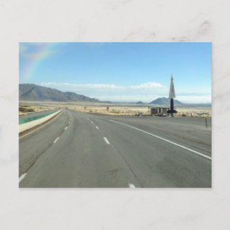 Rainbow Aguirre Springs New Mexico USA Postkarte
