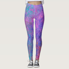 Rainbow Alcohol Tinte, hell Abstrakt Leggings