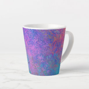 Rainbow Alcohol Tinte, hell Abstrakt Milchtasse