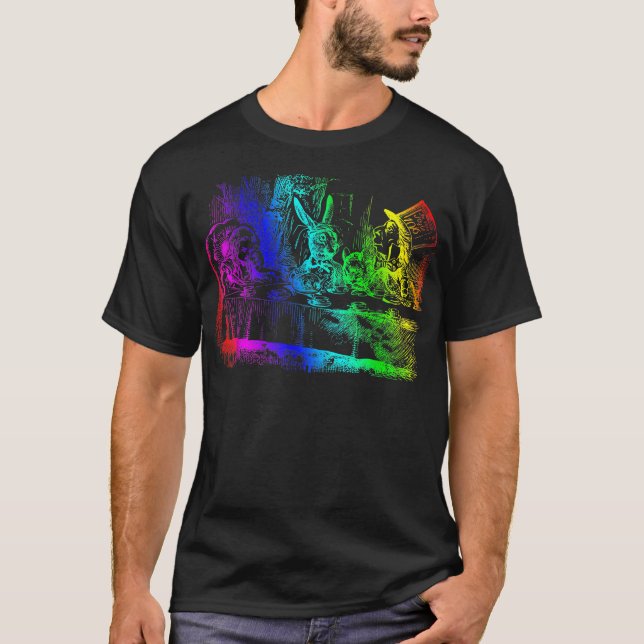 Rainbow Alice im Wunderland Tee Party  (Vorderseite)
