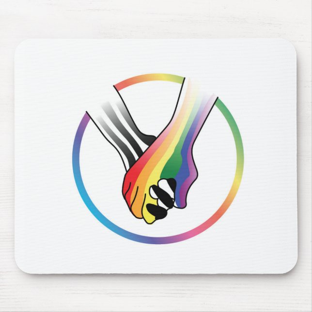 Rainbow & Ally Mousepad (Vorne)