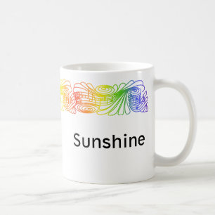 Rainbow Alto Clef Personalisierte Mug Kaffeetasse