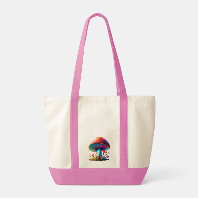 Rainbow Amanita Muscaria Toe Bag Tragetasche (Rückseite)