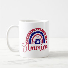 Rainbow America Kaffeetasse