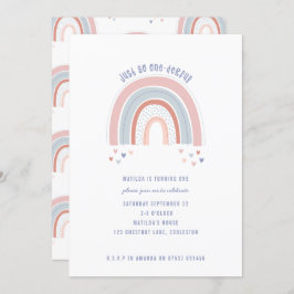 Rainbow and heart 1. Geburtstag laden