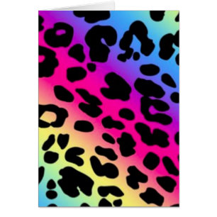 Rainbow Animal Print